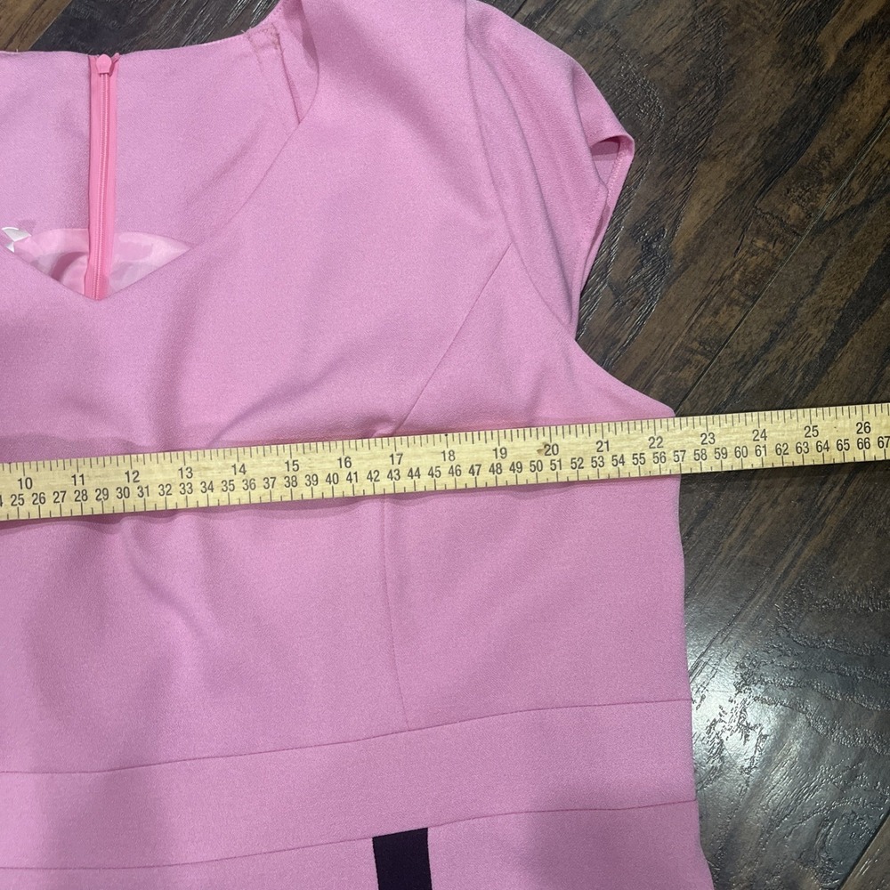 Ben Marc International Women's Church Suit Set Pink Dress & Jacket, Sz 18 EUC - Picture 10 of 15